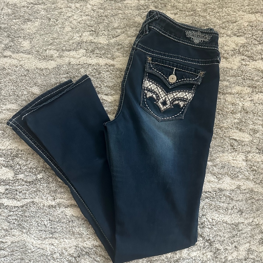 Hydraulic Women's Lola Micro Boot Stretch Denim Jeans